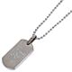 Arsenal FC Matt Finish Dog Tag & Chain-TM-05104