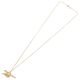Arsenal FC 18ct Gold Plated on Silver Cannon Pendant & Chain-TM-05073