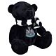 Newcastle United FC Maisie Bear Black-TM-04249