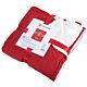 Manchester United FC Core Stripe Sherpa Fleece Blanket-TM-05611