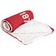 Manchester United FC Core Stripe Sherpa Fleece Blanket-TM-05611