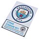 Manchester City FC A4 Car Decal-TM-03955