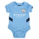 Manchester City FC 24/25 Season 2 Pack Bodysuit 9-12 Mths-TM-04149