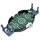 Newcastle United FC Mini Football Game-TM-04606