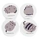 Pusheen 4pk Eraser Set-TM-05587