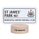 Newcastle United FC LED Dual Slide Light-TM-05709