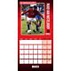 Manchester United FC Legends Square Calendar 2025-TM-04902