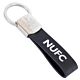 Newcastle United FC Leather Strap Keyring-TM-04167