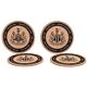 Newcastle United FC 4pk Coaster Set-TM-04215