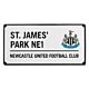 Newcastle United FC Street Sign Fridge Magnet-TM-04217