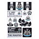 Newcastle United FC A4 Sticker Set-TM-04240