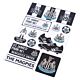 Newcastle United FC A4 Sticker Set-TM-04240