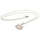 Newcastle United FC Sterling Silver Pendant & Chain-35979