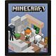 Minecraft Terrain Framed 3D Picture-TM-05584