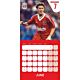 Liverpool FC Legends Square Calendar 2025-TM-04900