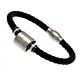 Newcastle United FC Colour Ring Leather Bracelet-89434