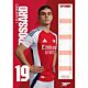 Arsenal FC A3 Calendar 2025-TM-04865
