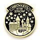 Harry Potter Hogwarts Winter Greetings Card with Badge-TM-06066