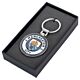 Manchester City FC Boxed Crest Keyring-TM-06053
