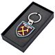 West Ham United FC Boxed Crest Keyring-TM-06056