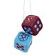 West Ham United FC Hanging Dice-TM-06074