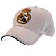 Real Madrid CF White Debossed Cap-145757