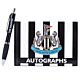 Newcastle United FC Autograph Book & Pen-TM-04220