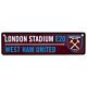 West Ham United FC Colour Window Sign-TM-06306