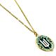 Wicked Silver Plated Emerald City Necklace-TM-06627