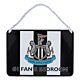 Newcastle United FC No1 Fan Stripe Bedroom Sign-TM-06722