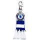 Chelsea FC Blue Bar Scarf Bag Charm-TM-06368