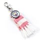Manchester City FC Pink Bar Scarf Bag Charm-TM-06373