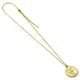 Arsenal FC Gold Finish Crest Necklace-TM-06390