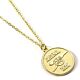 Arsenal FC Gold Finish Crest Necklace-TM-06390