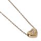 West Ham United FC Gold Plated Heart Necklace-TM-06838