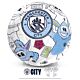 Manchester City FC 'Colour In' Mini Football Set-TM-06649
