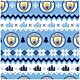 Manchester City FC Christmas Gift Wrap-TM-07271