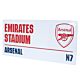 Arsenal FC White Street Sign-TM-06928
