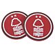 Nottingham Forest FC 2pk Coaster Set-TM-07299