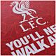 Liverpool FC Slogan Sherpa Fleece Blanket-TM-07335