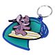 Lilo & Stitch Surfing Angel PVC Spinner Keyring-TM-06895