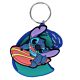 Lilo & Stitch Surfing Stitch PVC Spinner Keyring-TM-06896