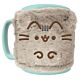Pusheen Fuzzy Mug-TM-07362