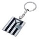 Newcastle United FC Retro Shirt Keyring-TM-06412