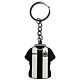 Newcastle United FC Home Shirt Keyring & Badge Set-TM-07196