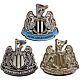 Newcastle United FC 3pc Crest Badge Set-TM-07200