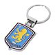 Aston Villa FC Boxed Crest Keyring-TM-07442