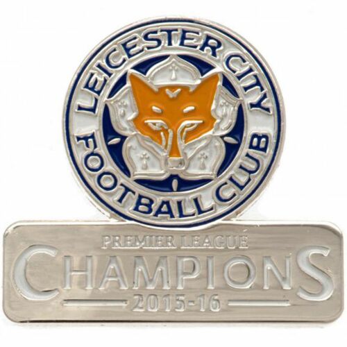 Leicester City FC Premier League Champions Badge-103081