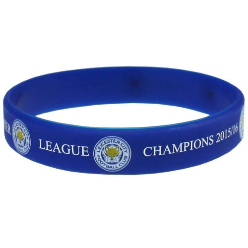 Leicester City FC Premier League Champions Silicone Wristband-103086
