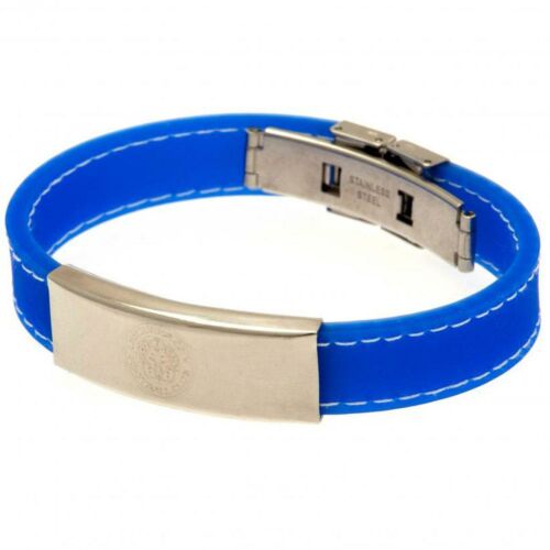 Leicester City FC Stitched Silicone Bracelet BL-103226